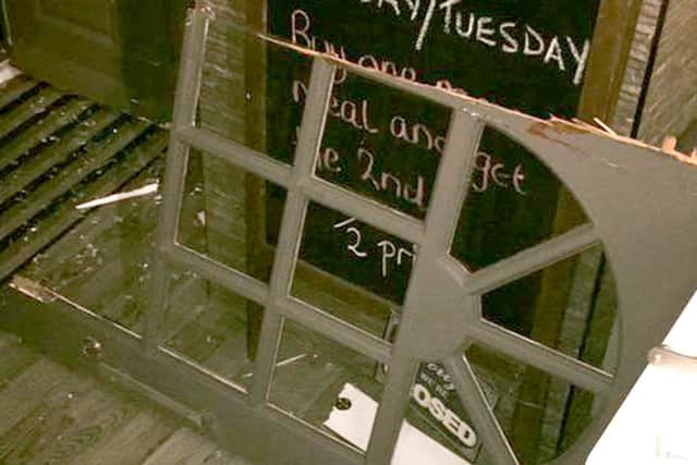 Cinnamon Cafe in Winter Road, Southsea, was broken into at 1.30am on July 18.
