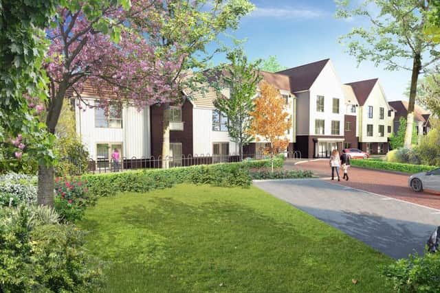 CGI image of Sarisbury Care Home