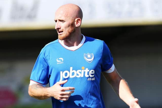 Drew Talbot skippers Pompey tonight at Newport