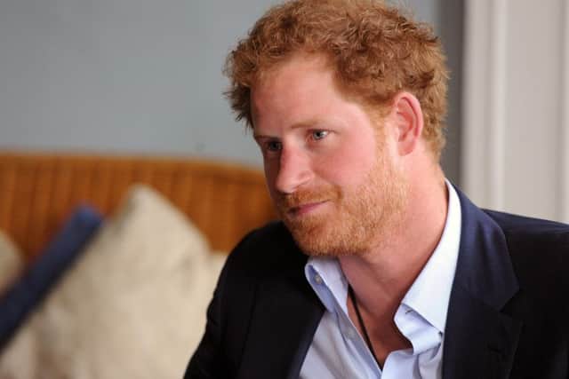 Prince Harry at Southwick House last year Picture: Sarah Standing (160749-1292)