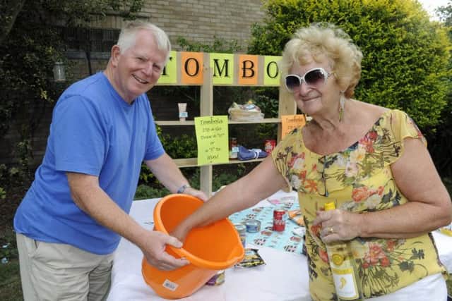 Barry Day and Angie England at TSSt Cuthbert's Church Fair in Portsmouth
Picture Ian Hargreaves  (170764-1)