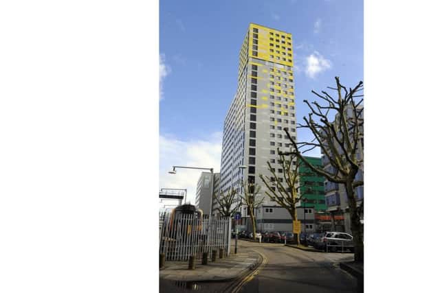 The Unite Students building in Greetham Street
