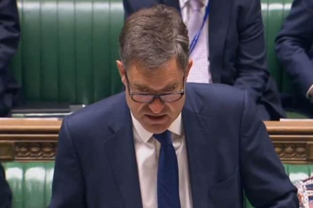 Work and Pensions Secretary David Gauke announces in the House of Commons. Picture: PA