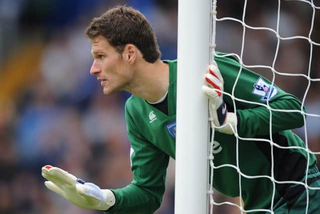Former Pompey keeper Asmir Begovic