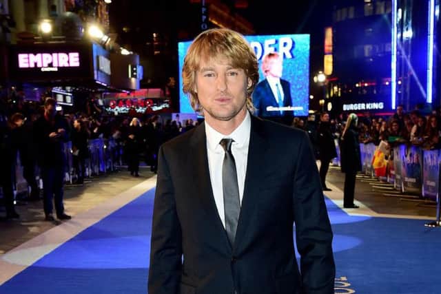 Owen Wilson stars as Lightning McQueen.