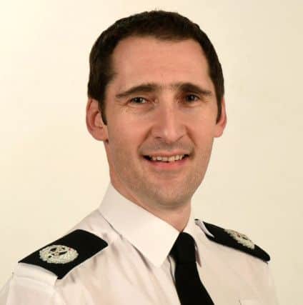 Assistant chief constable Ben Snuggs