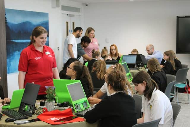Solent University is working with local schools to encourage careers for women in IT