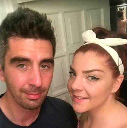 Misha Sugrue-gee and her partner Angelito Barbierato