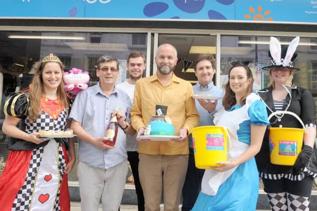 From left, Naomi Nesbit, Stephen Rowe, Aaron Cleeve, Simon Owen, Travers Allen, Alice Andrews and Samantha Davis
Picture: Sarah Standing (170960-5538)