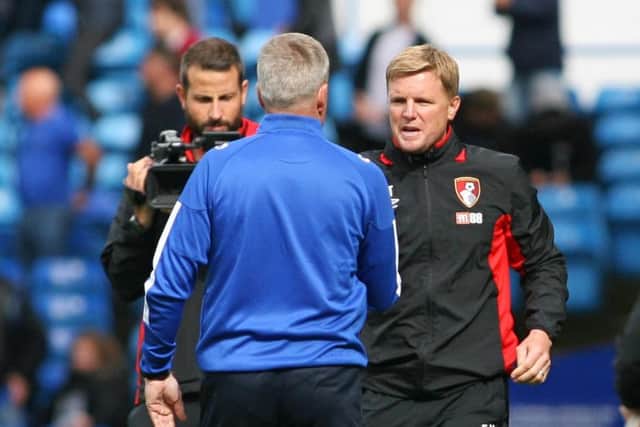 Bournemouth boss Eddie Howe. Picture: Shaun Boggust