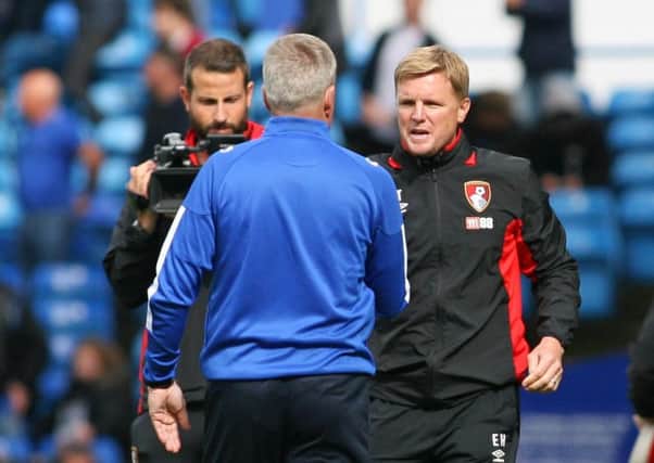 Bournemouth boss Eddie Howe. Picture: Shaun Boggust