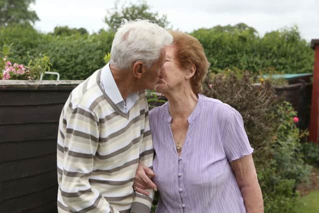Alan and Cynthia are still very much in love even after seven decades together. PICTURE: Habibur Rahman (170906)