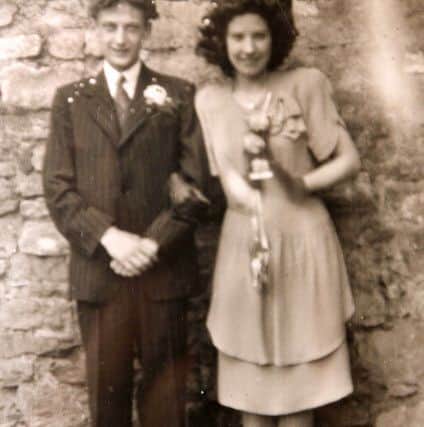 The couple married in 1947 just outside of Cynthia's native Bath