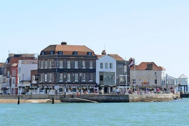 Spiece Island viewed from the harbour