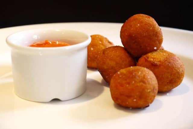 Try serving up your falafel with a harissa mayo dip