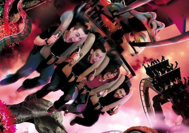Are you brave enough to take on the Big 6 Challenge at Alton Towers? Photo - Alton Towers