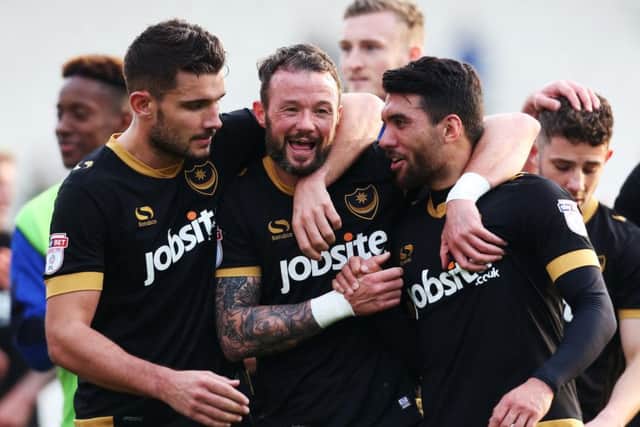 Noel Hunt, centre. Picture: Joe Pepler