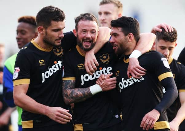 Noel Hunt, centre. Picture: Joe Pepler