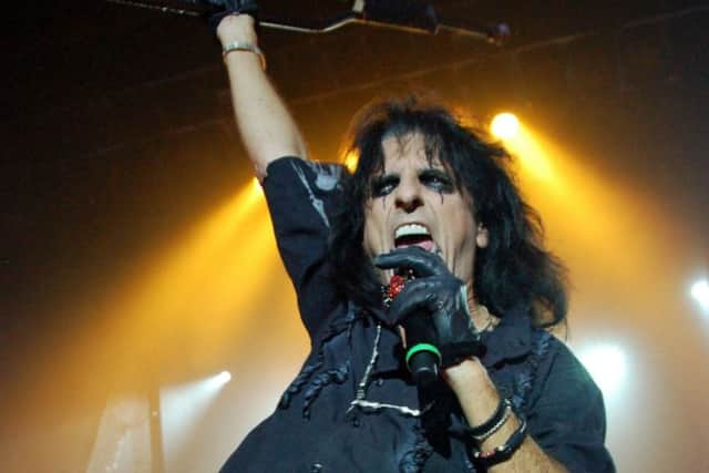 Alice Cooper rediscovered a multimillion pound Andy Warhol print hed bought in the 1960s    (Picture by Martin Cox)