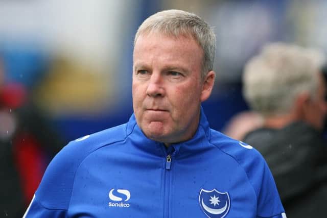 Pompey boss Kenny Jackett. Picture: Shaun Boggust