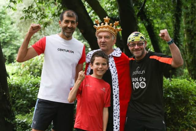 Paul Sahota, John Cole, Ian Gregory and Eddie Burr. Picture: Habibur Rahman (170909-40)