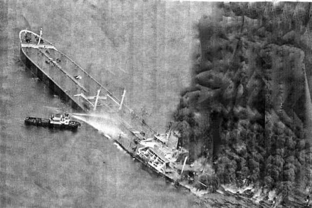 On the evening of October 23,1970 two tankers collided six miles south of the Isle of Wight. 13 crewmen died.