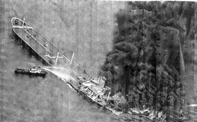 On the evening of October 23,1970 two tankers collided six miles south of the Isle of Wight. 13 crewmen died.