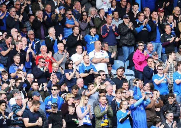 Pompey fans will be backing their team in force again. Picture: Joe Pepler
