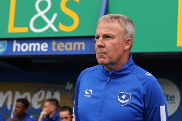 Pompey boss Kenny Jackett. Picture: Shaun Boggust