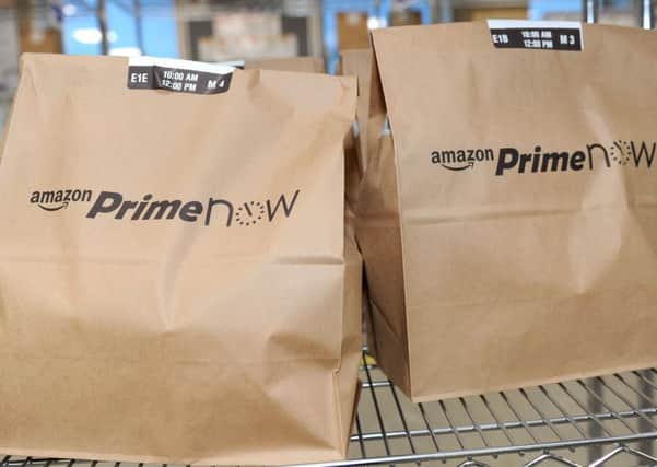 Amazon Prime Now bags