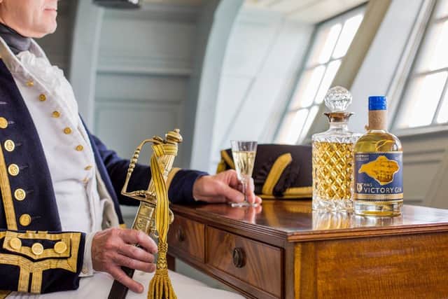 The 57 per cent proof HMS Victory Navy Strength gin by Isle of Wight Distillery