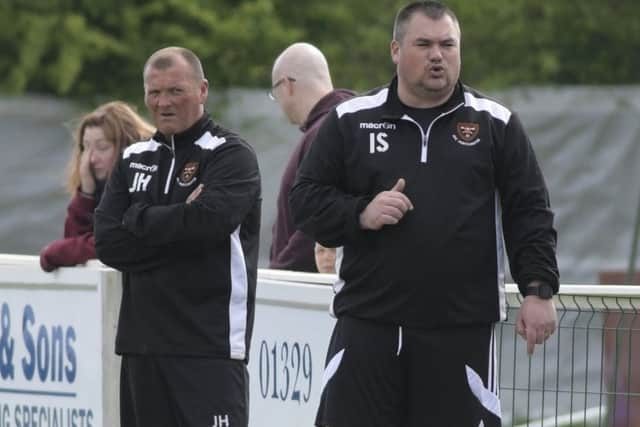 AFC Portchester coach Ian Saunders