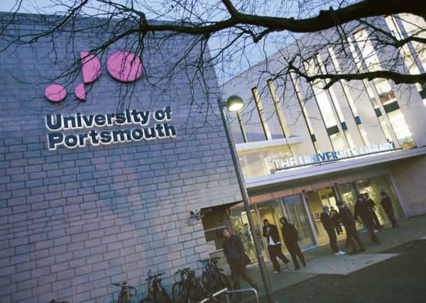The University of Portsmouth's library