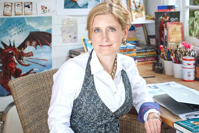 Author Cressida Cowell Picture: Debra Hurford Brown