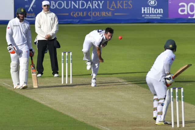 Hampshire v South Africa A at Ageas Bowl. Picture: Neil Marshall