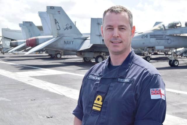 Lieutenant Commander Adam Titcombe