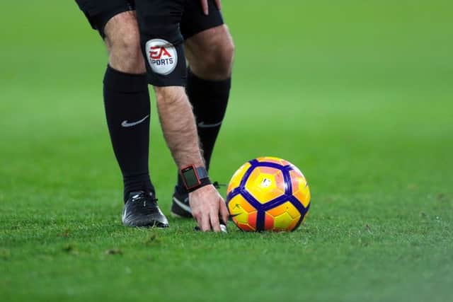 A study has looked at the abuse received by football referees. Picture: PA Archive/PA Images