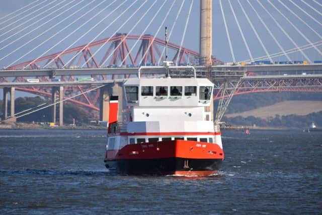 The Gosport ferry's sister vessel, the MV Forth Hope