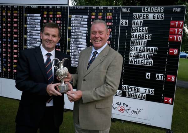 Waterlooville duo John Hay, left, and Rob Dennett. Picture: Nigel Roddis/Getty Images