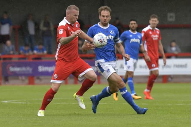 Crawley impressed their boss against Pompey. Picture: Neil Marshall