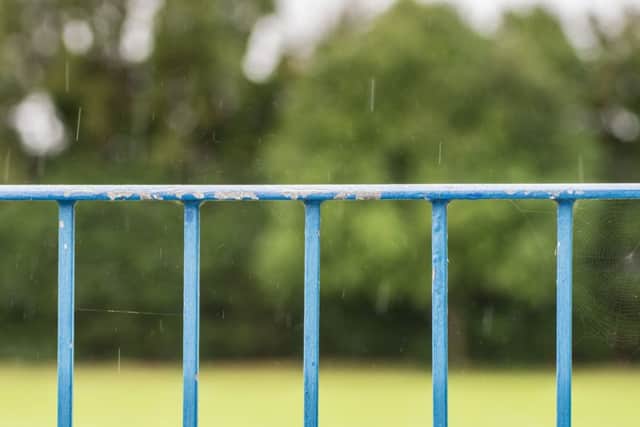 No play was possible at Drayton Park, where Hampshire League division four south title rivals Railway Triangle and Emsworth were set to do battle. Picture: Vernon Nash