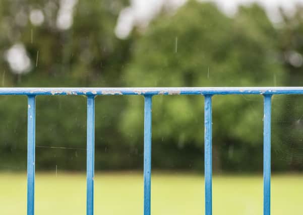 No play was possible at Drayton Park, where Hampshire League division four south title rivals  Railway Triangle and Emsworth were set to do battle. Picture: Vernon Nash