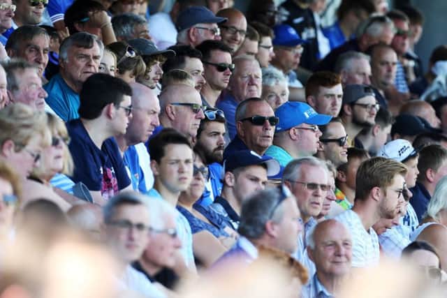 The Pompey fans