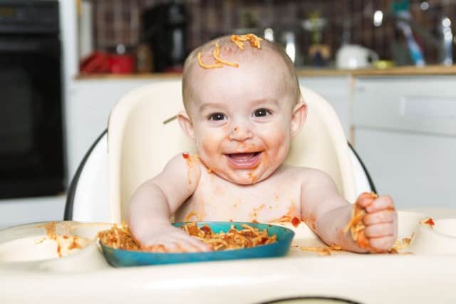 Kieran says the thought of a messy toddler groups gives him palpitations