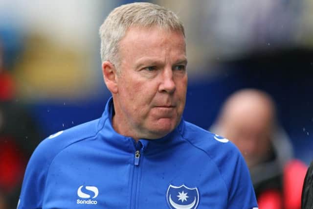 Pompey boss Kenny Jackett Picture: Shaun Boggust