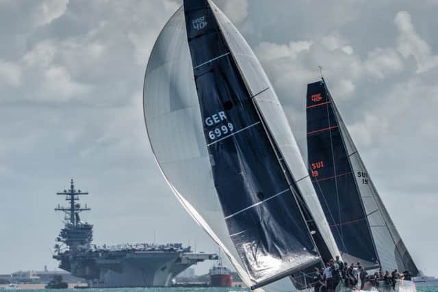 Action from the third day of Cowes Week. Picture: Sam Kurtul/worldofthelens.co.uk