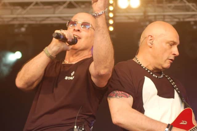 Right Said Fred at Cornbury Music Festival 2017. Picture by Kerry Hathway