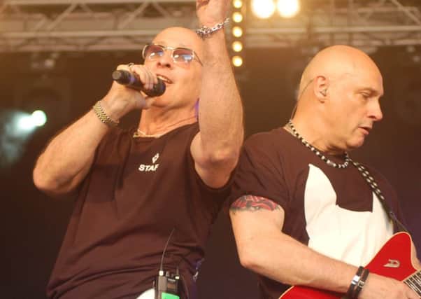 Right Said Fred at Cornbury Music Festival 2017.  Picture by Kerry Hathway