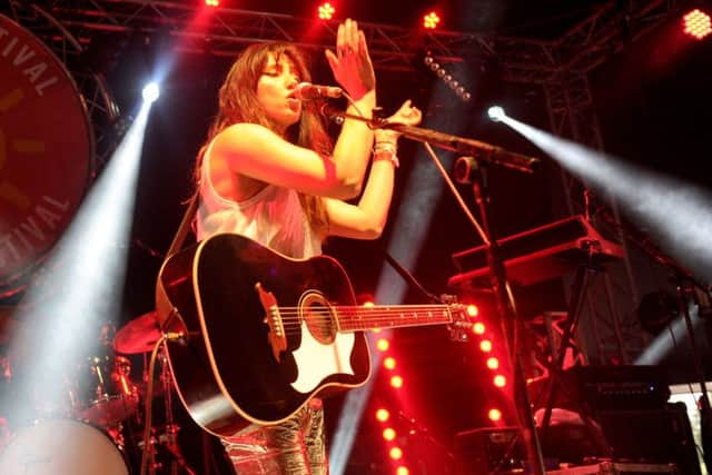 KT Tunstall performing at Wickham Festival 2017.
Picture: Sarah Standing (170992-5954)