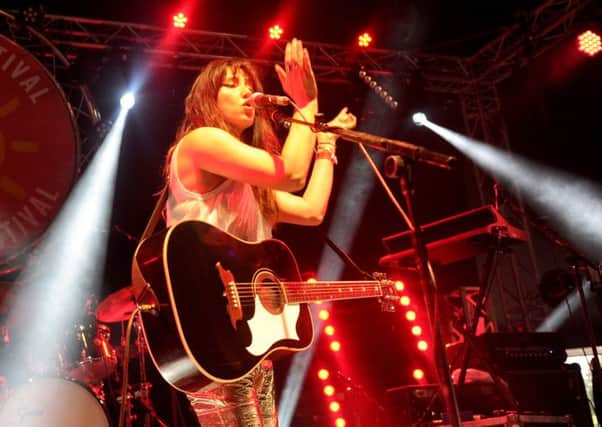 KT Tunstall performing at Wickham Festival 2017.
Picture: Sarah Standing (170992-5954)
